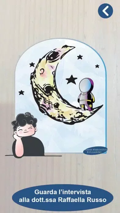 Capturas de tela do Mio fratello viene dalla luna