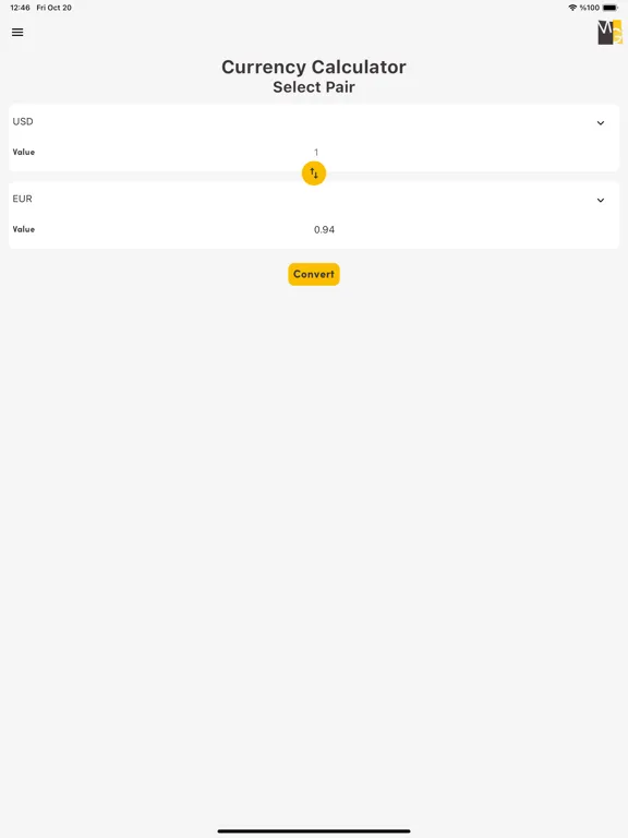 Ảnh chụp màn hình của Mina Group Fx iPad 
