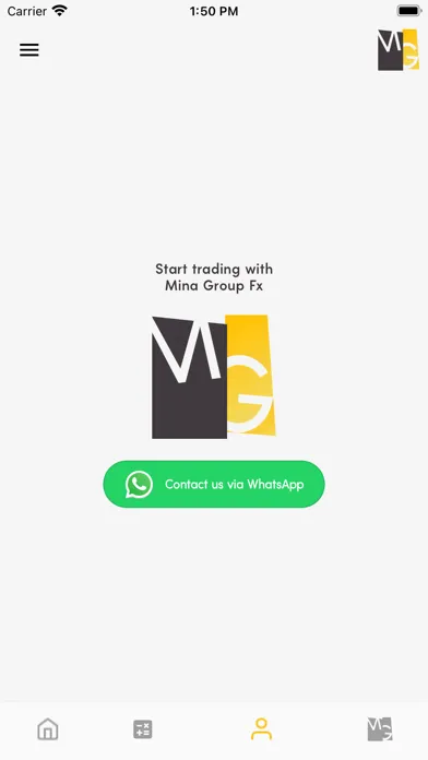 Ảnh chụp màn hình của Mina Group Fx
