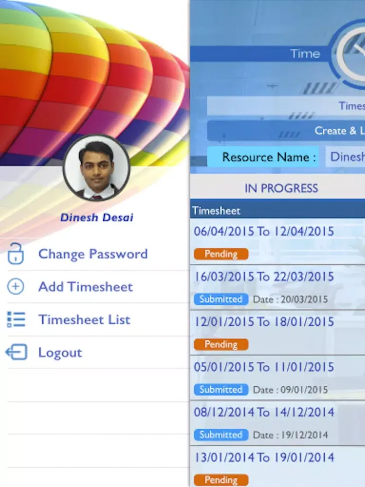 Capturas de pantalla de Smart Time Tracker iPad 