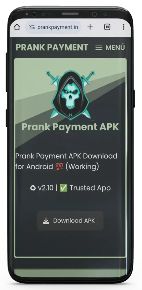 Prank Payment Screenshots