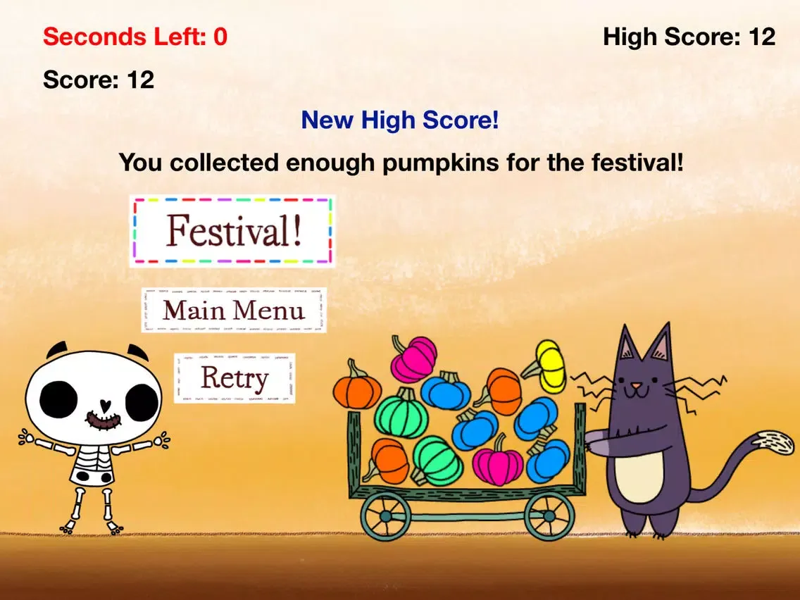 Spooky Hollow Pumpkin Pile iPad  স্ক্রিনশট
