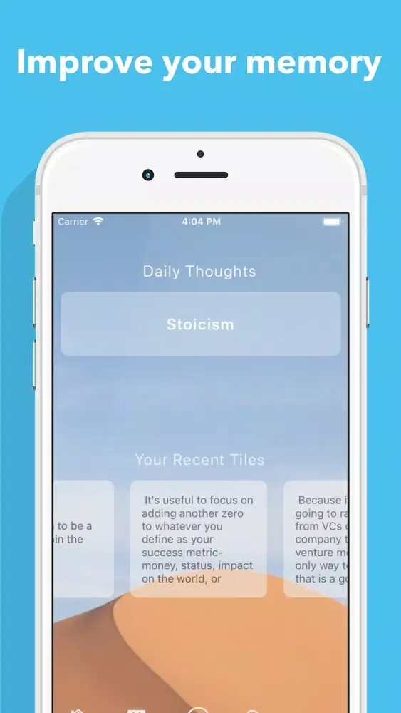 Capturas de pantalla de Ponder - Notes, Ideas, Reading
