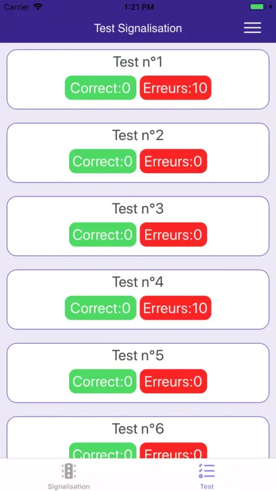 code de la route Test Ekran Görüntüleri