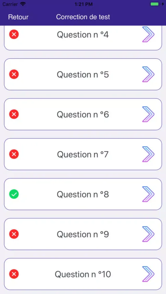 code de la route Test Ekran Görüntüleri