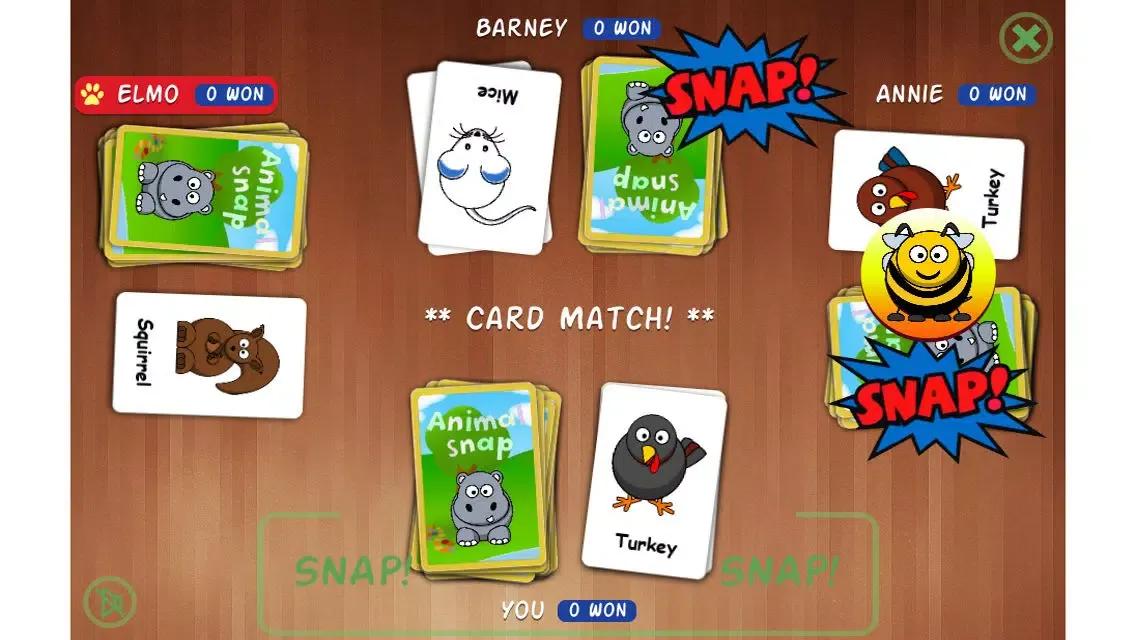 Capturas de pantalla de Animal Snap Cards