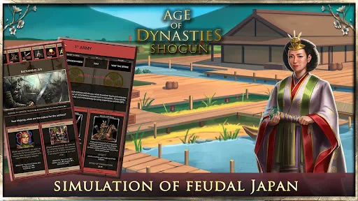 Captures d'écran de Shogun: Age of Dynasties