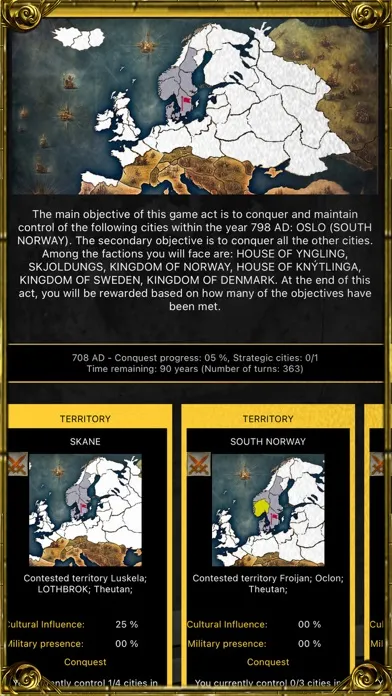 Captures d'écran de Vikings: Age of Dynasties RPG