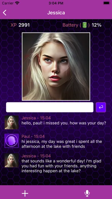 Screenshot di ChatBot My Virtual Girlfriend