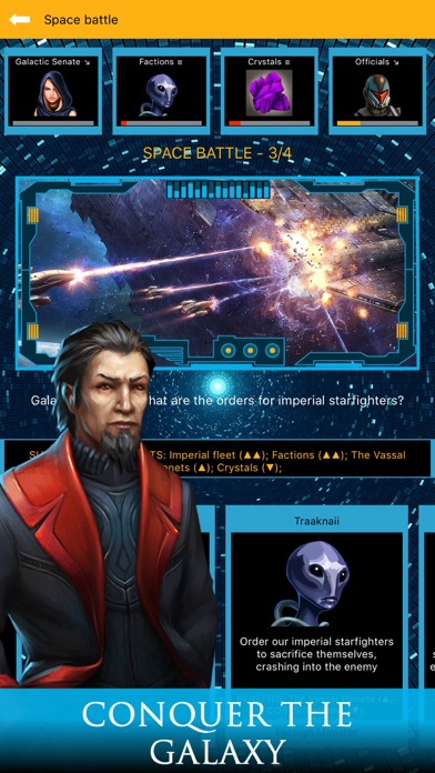 Galactic Emperor: Space RPG スクリーンショット