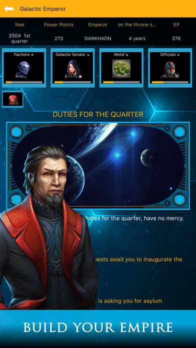 Galactic Emperor: Space RPG スクリーンショット