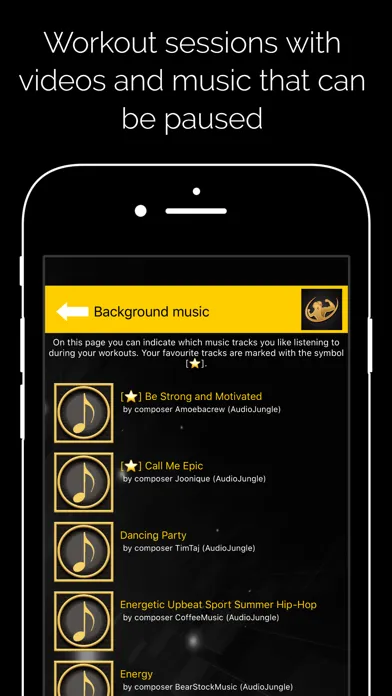 HWP: Gym Workout Planner 스크린샷