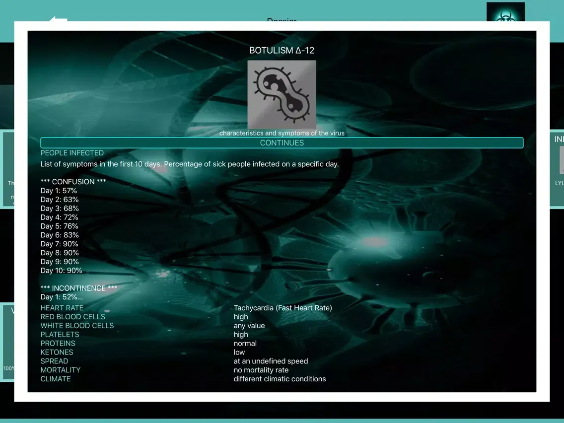 MediBot Inc. Virus Plague iPad 应用截图