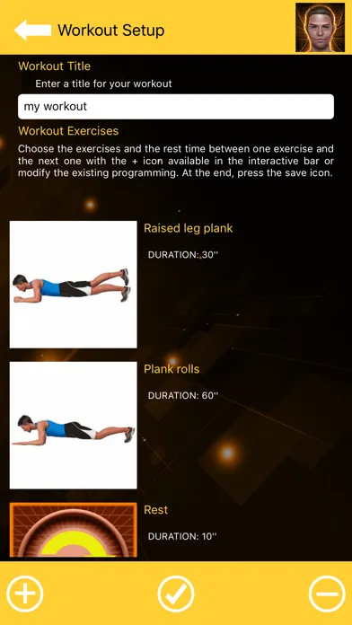 Captures d'écran de Plank: Abs Workout for Men