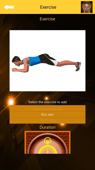 Captures d'écran de Plank: Abs Workout for Men