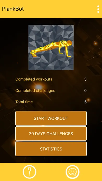 Captures d'écran de Plank: Abs Workout for Men