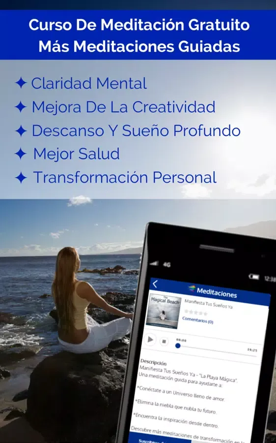 Capturas de pantalla de Meditación Maestros