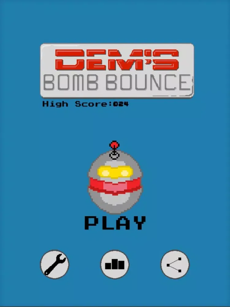 Dem's Bomb Bounce iPad  स्क्रीनशॉट