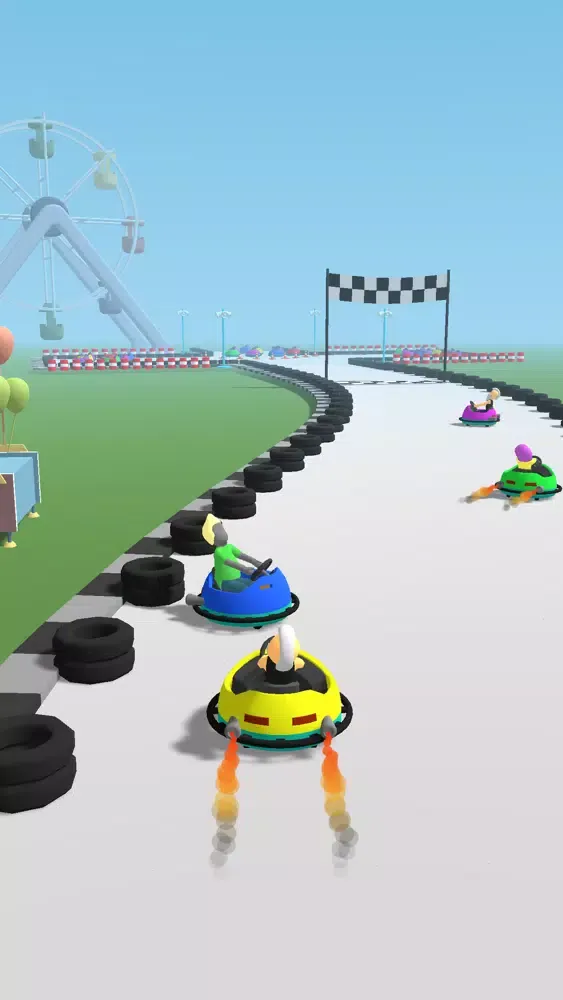 Скриншоты Bumpy Race 3D!