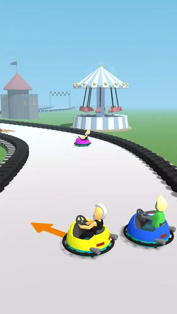 Скриншоты Bumpy Race 3D!