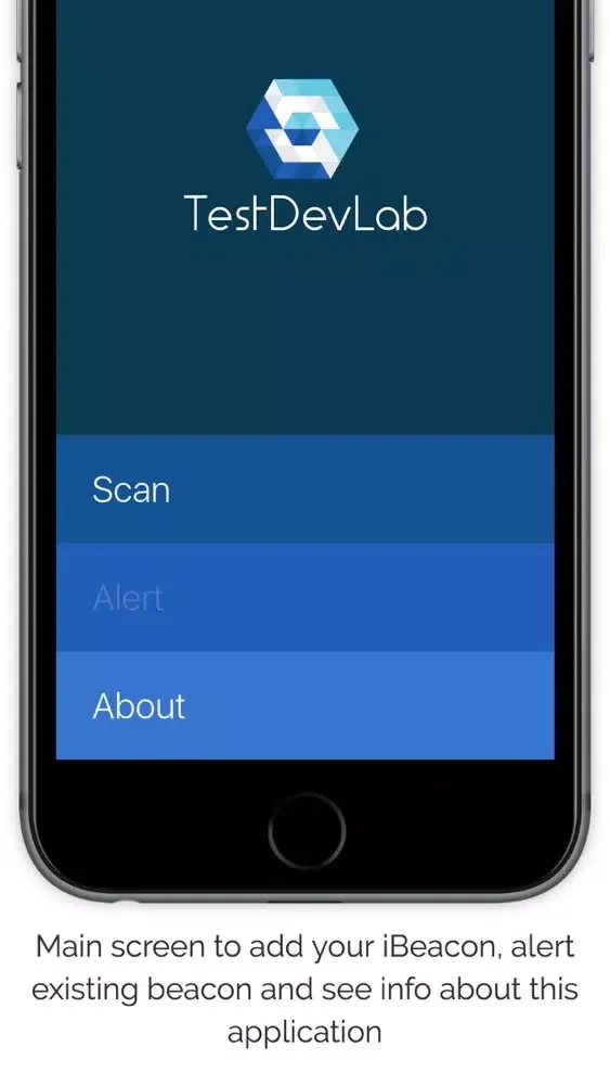Скриншоты TestDevLab iBeacon