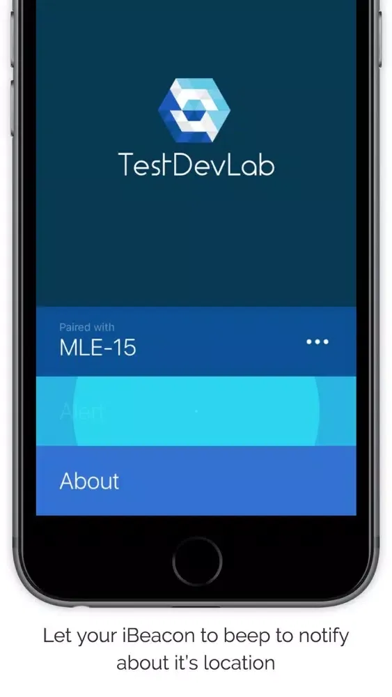 Скриншоты TestDevLab iBeacon