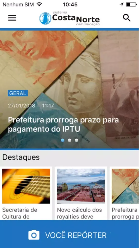 Jornal Costa Norte应用截图