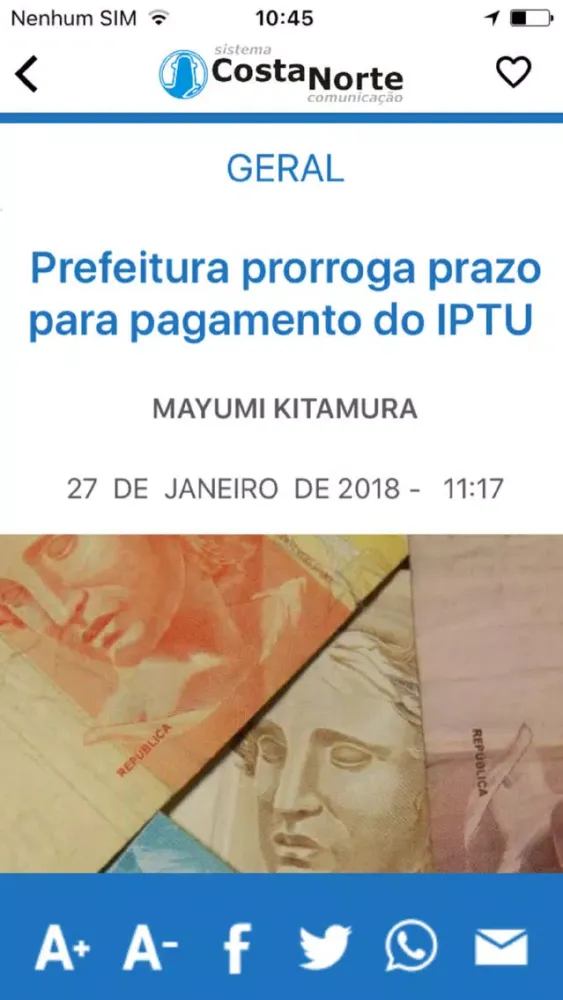 Jornal Costa Norte应用截图