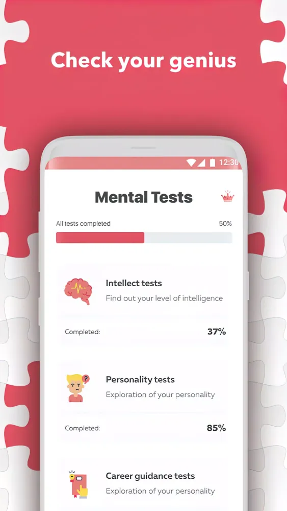 Aptitude test Personality test应用截图