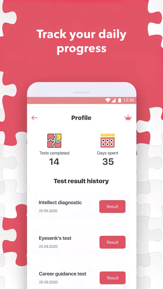 Aptitude test Personality test应用截图