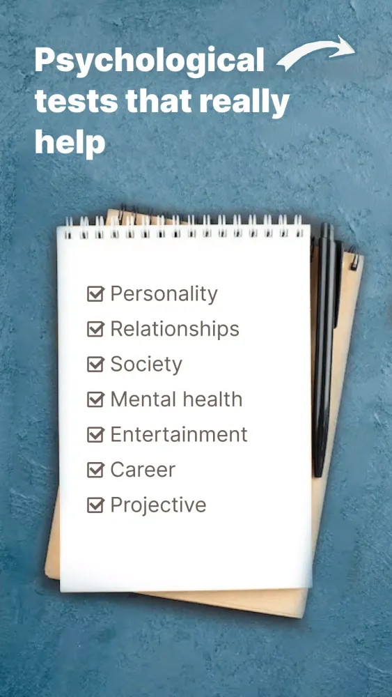 Psychological Assessment Test Screenshots