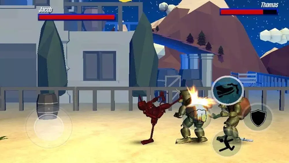 Street Night Animatronic Fight Screenshots