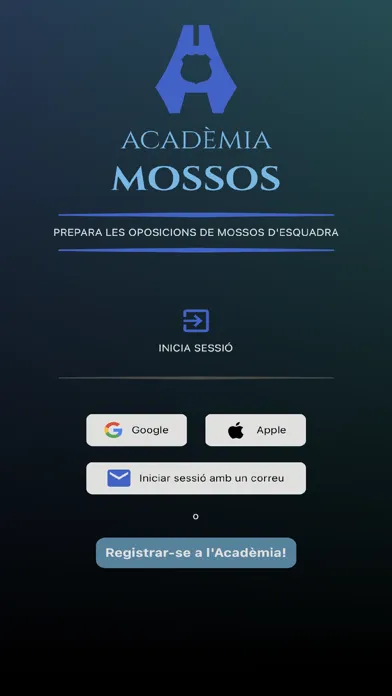 Acadèmia Mossos - Oposicions应用截图