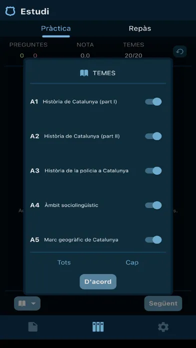 Acadèmia Mossos - Oposicions应用截图