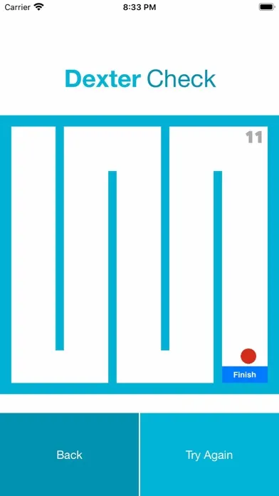 dexter check スクリーンショット