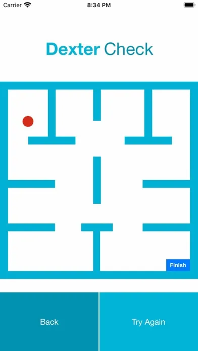 dexter check スクリーンショット