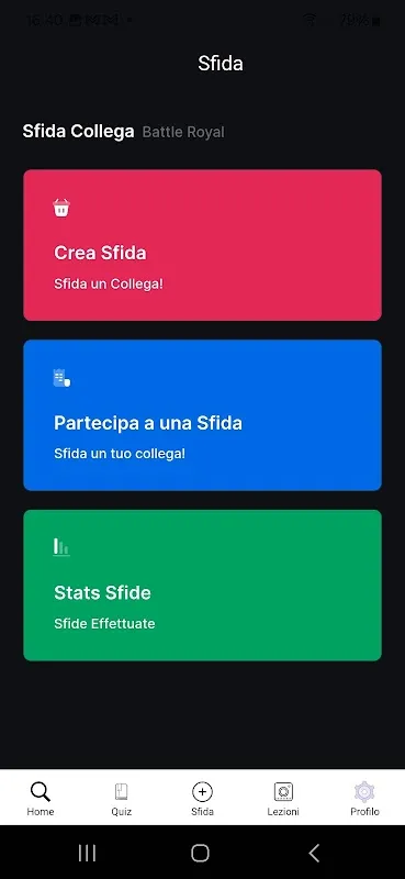 Test Medicina Screenshots