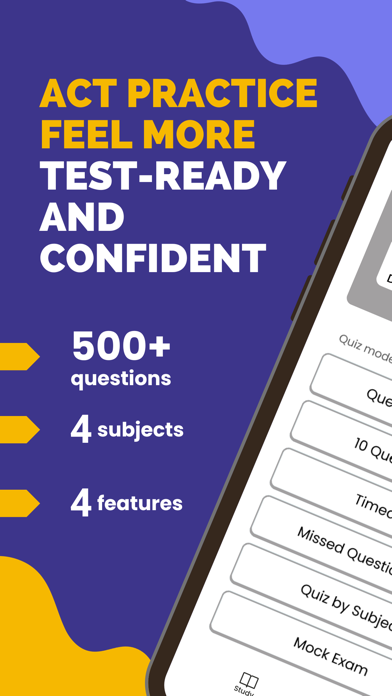 Ảnh chụp màn hình của Pocket Exam Prep for ACT Test
