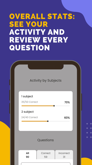 Ảnh chụp màn hình của Pocket Exam Prep for ACT Test