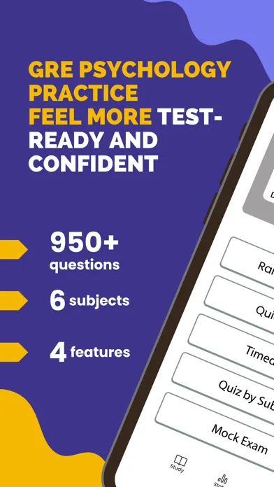Tangkapan layar Test Prep for GRE Psychology