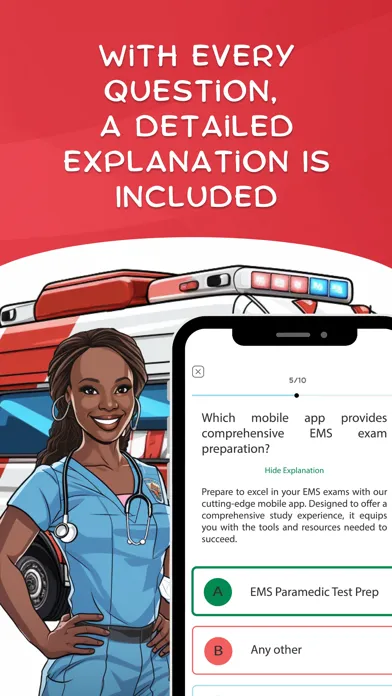 Paramedic EMS Test Prep 2024 Ekran Görüntüleri