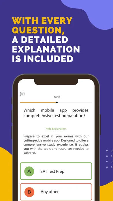Tangkapan layar Exam Prep for SAT Test 2024