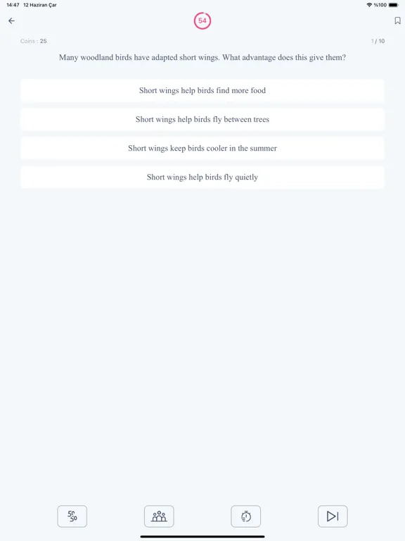 Screenshot di 8Th Grade Practice Tests iPad 