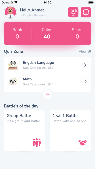 Capturas de tela do 8Th Grade Practice Tests