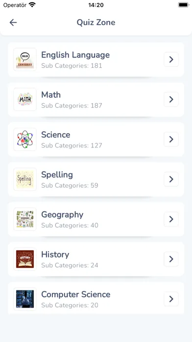 Screenshot di 8Th Grade Practice Tests