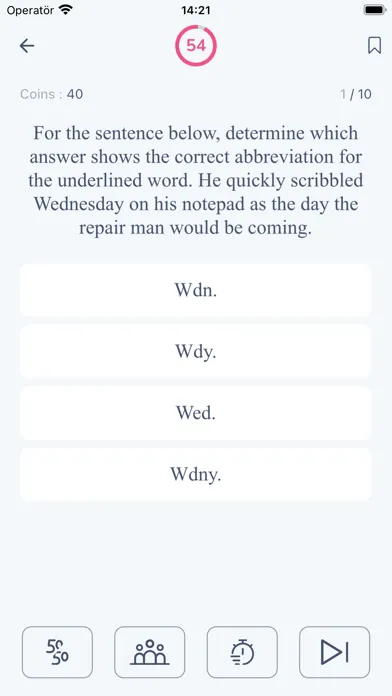 Screenshot di 8Th Grade Practice Tests