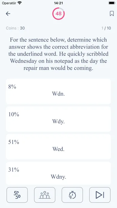 Screenshot di 8Th Grade Practice Tests