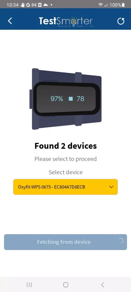 TestSmarter Patient Screenshots