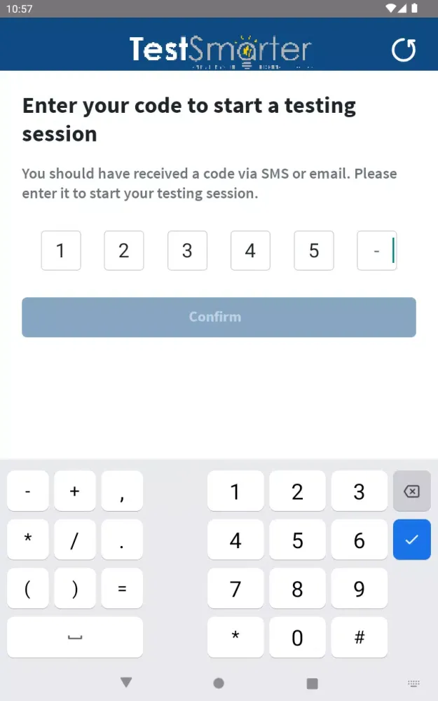 TestSmarter Patient Screenshots