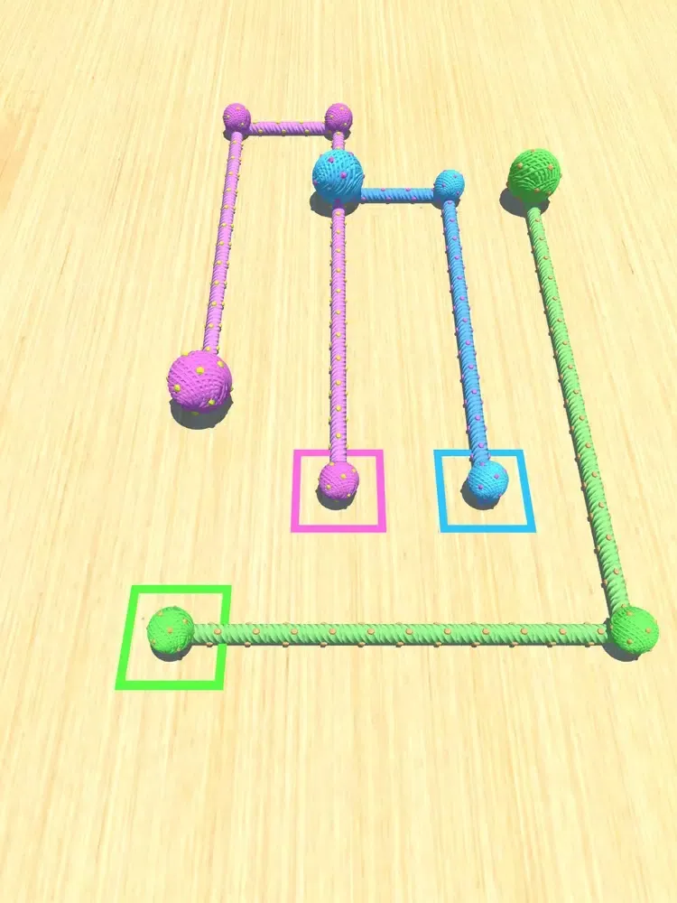 Tangkapan layar Rope Push iPad 